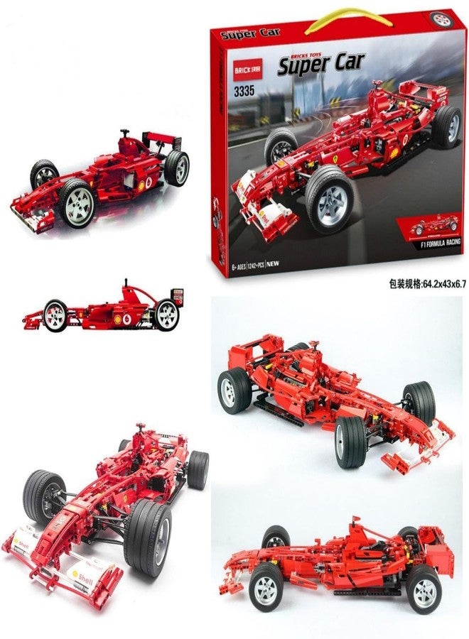 Onecado Technical Formula F1 Super Speed Racing Car Model Building Blocks Vehicle F1 Car Moc Bricks Toys for Children Gift - Blocks - Image 2